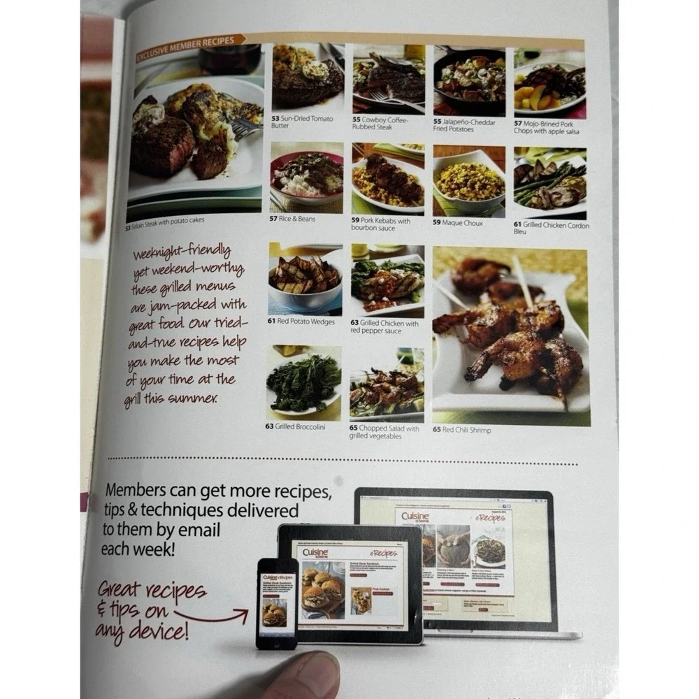 Cuisine at Home Exclusive Members Edition Lot of 11 Cooking Magazines Ephemera